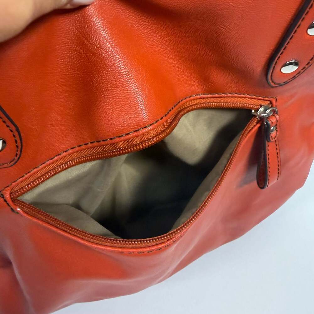 Relic Red Faux Leather Multi-Pocket Tote Shoulder Bag - Picture 6 of 12